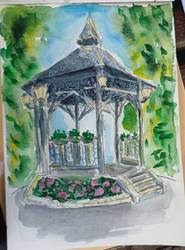 Gazebo in the park