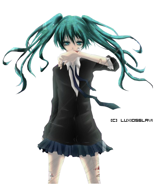 Miku Hatsune - Rolling Girl Render