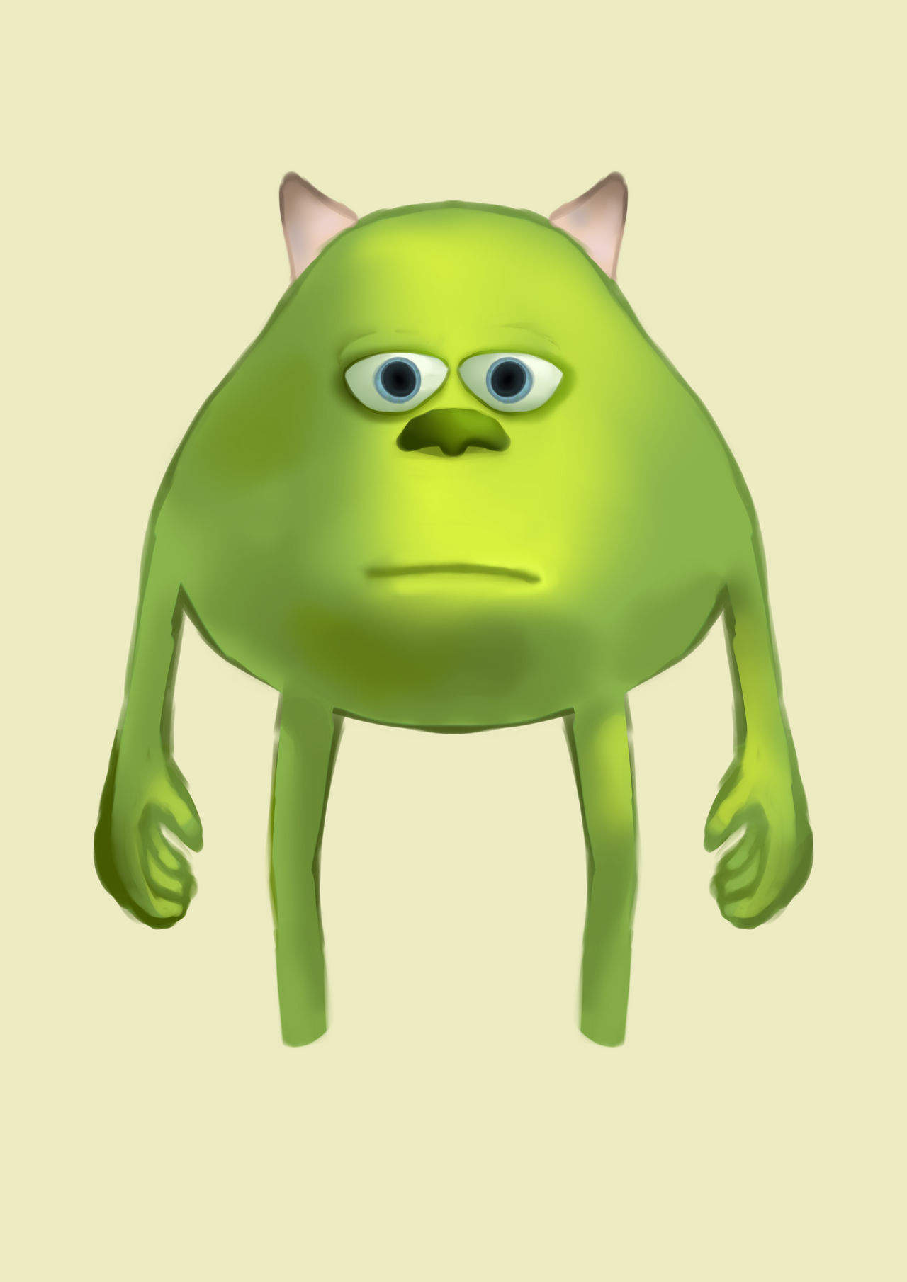 Mike Rizzowski How To Draw Mike Wazowski Meme
