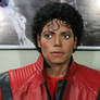 Michael Jackson lifesize Thriller statue 10-14-14