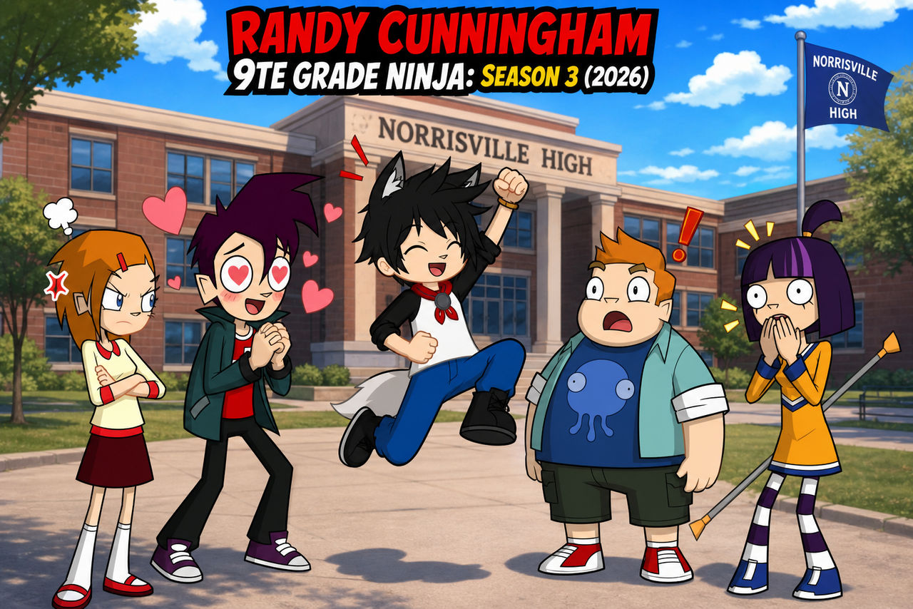 Fillin Randy Randy Cunningham 9te grade ninja Season 3 2026! by ClaraSparkle2747 on ...