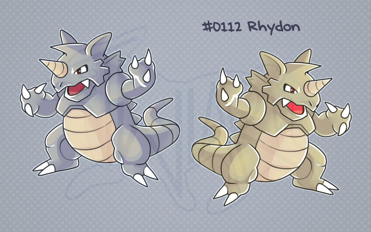 Machamp Line Rhydon #0112 Rhydon by twilidramonart on DeviantArt