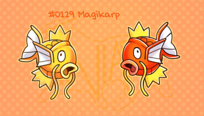Simple Magikarp #0129 Magikarp by twilidramonart on DeviantArt