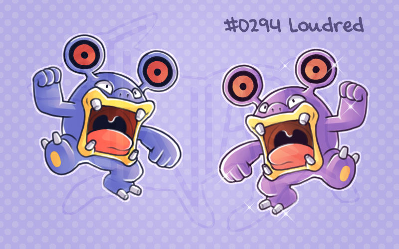 Draw Loudred #0294 Loudred by twilidramonart on DeviantArt