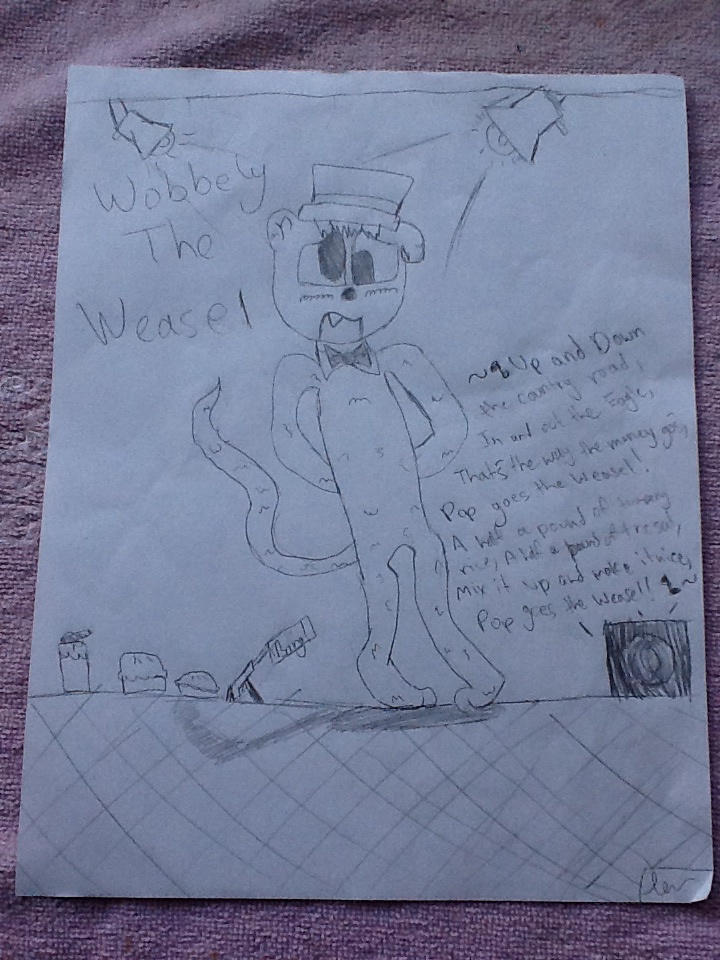 Wobbley the Weasel by DaggerDashTheArtistt on DeviantArt