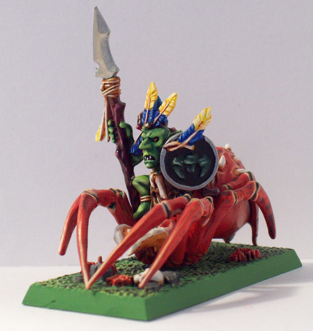 Spider Riders Deviantart Goblin Spider Rider(red) 1 by mp2015 on DeviantArt