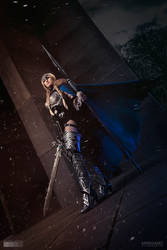Margaret as Valkyrie from Marvel comics COSPLAY