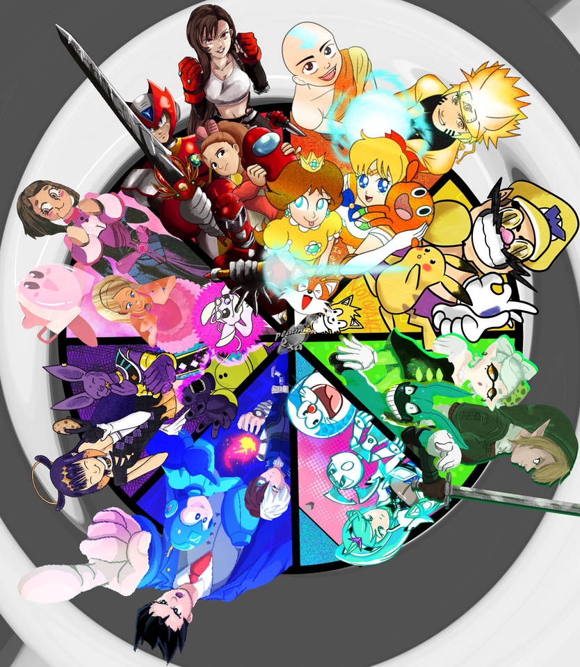 Deviantart Color Wheel Collab Colorwheel Challenge by Platinum2xa on DeviantArt