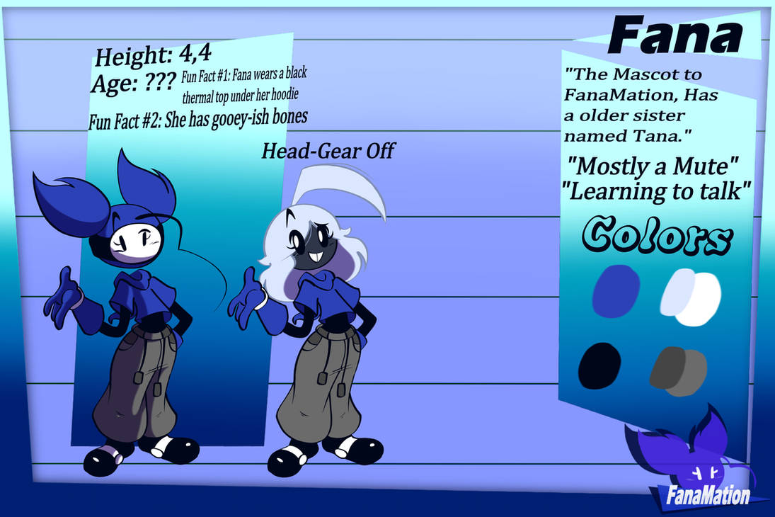 Fana Example Fana Ref Sheet (2022) by FanaMationDA on DeviantArt