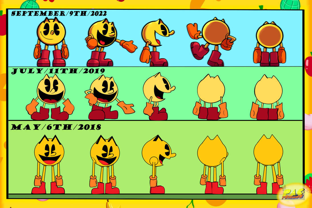 Pac-Man Evolution by FanaMationDA on DeviantArt