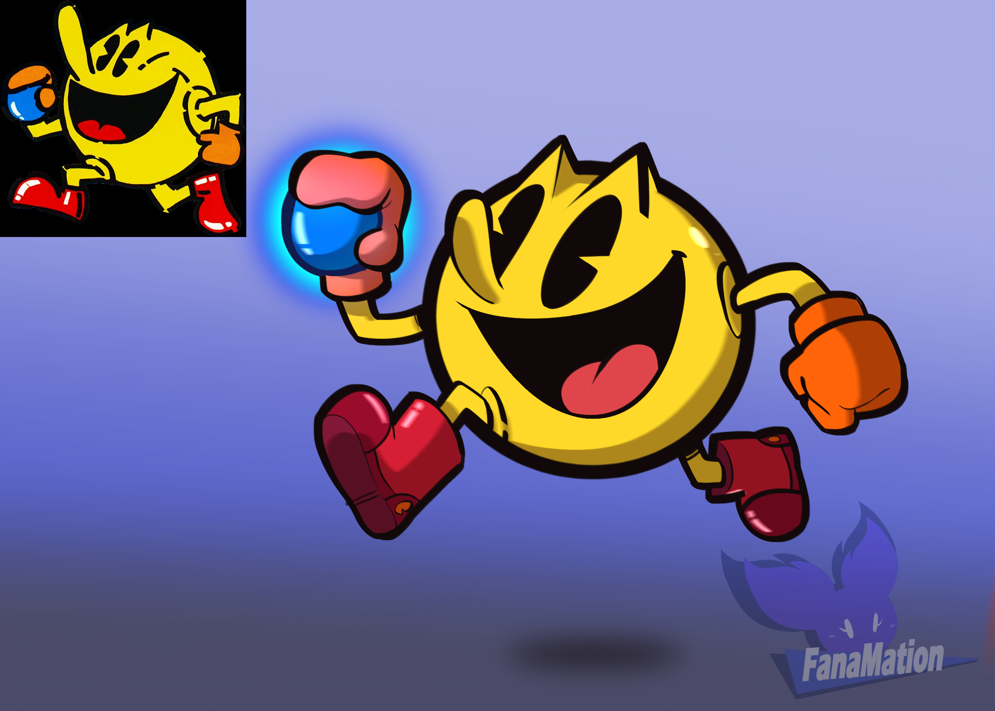 Pacverse Deviantart Pac-Man Art FanaMated-1 by FanaMationDA on DeviantArt