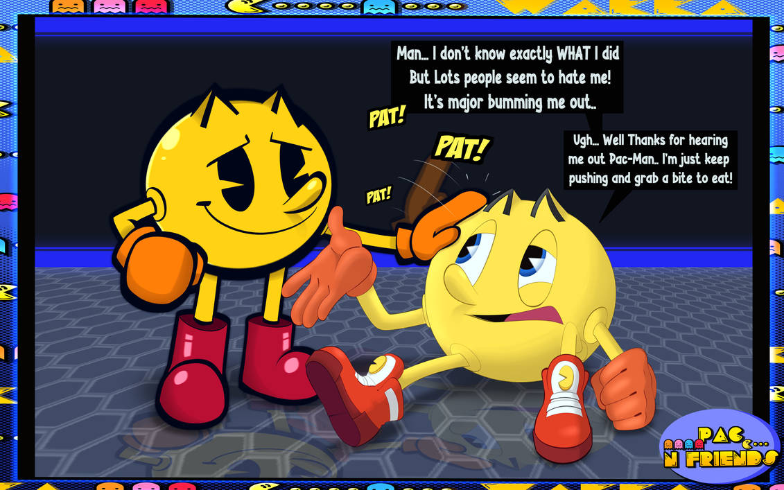 Pacster Deviantart Rage Comforting Pacster by FanaMationDA on DeviantArt