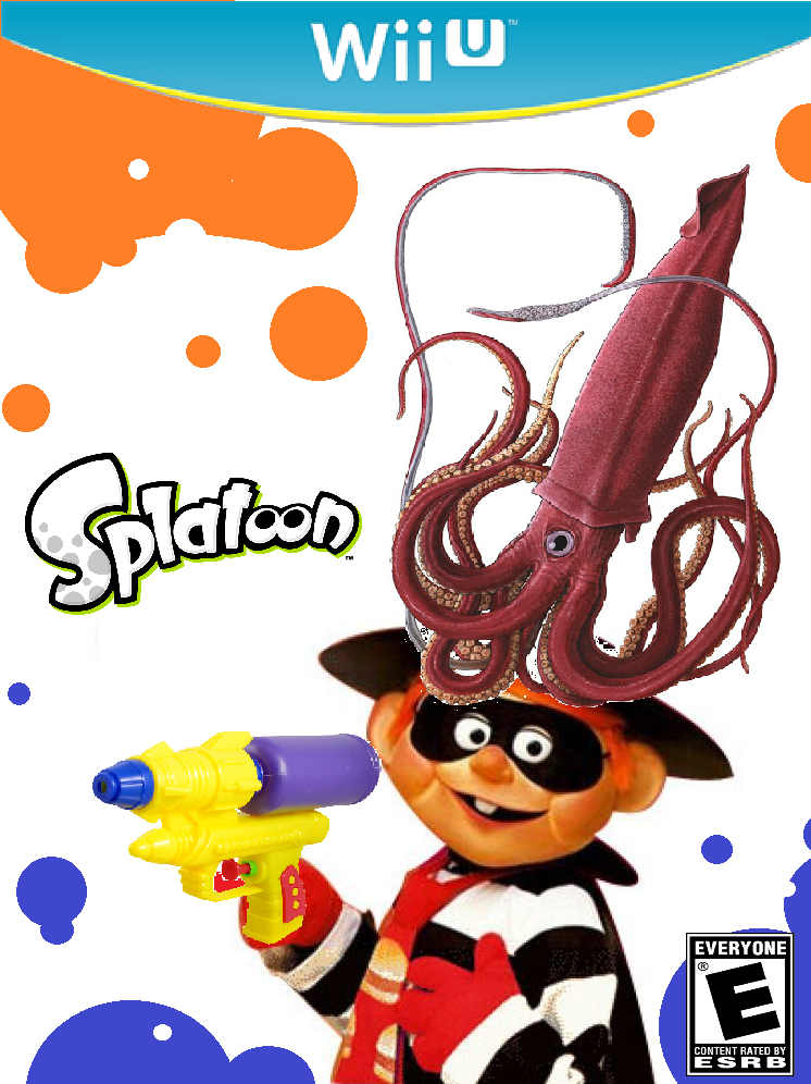 SPLATOON COVER ART REVEALED