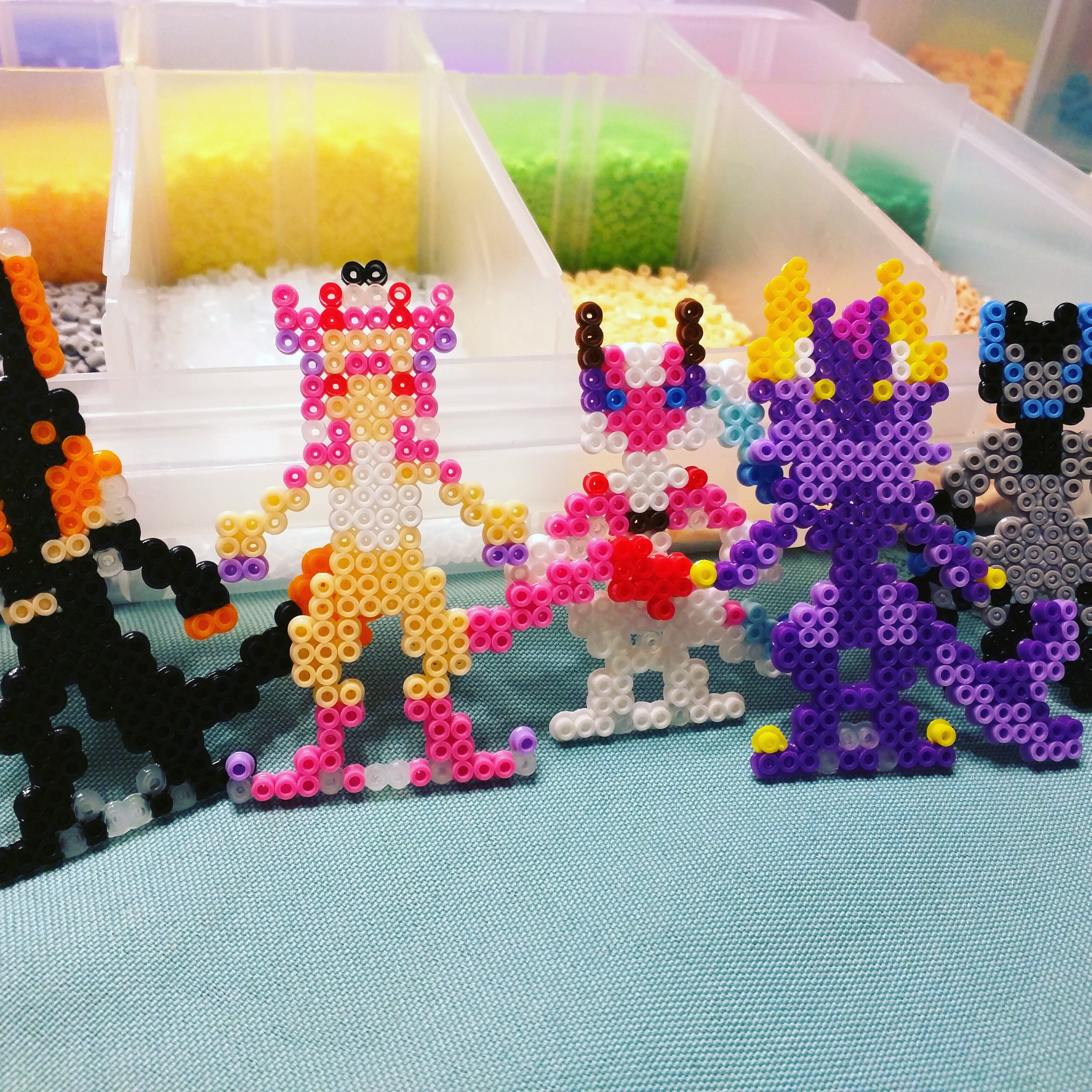 [More Added] YCH Closed Species Perler Minis