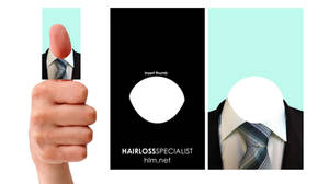 Hairloss company Business card