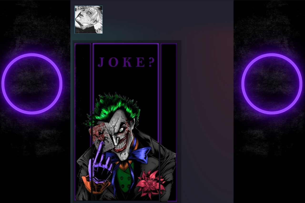 Joker steam background (animated) by Ivpavik on DeviantArt
