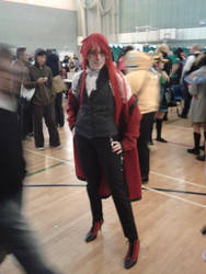 Grell Posing Doki Doki