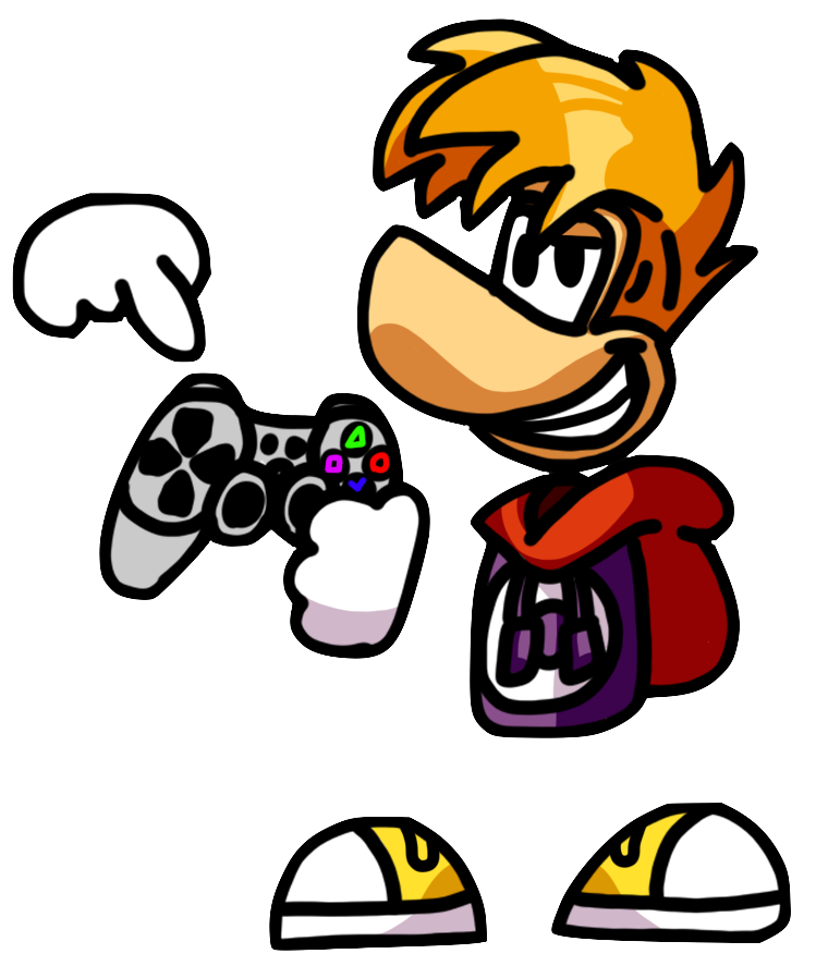 Rayman 3 Controller Rayman with PS1 controller by fanboypeashooter on DeviantArt