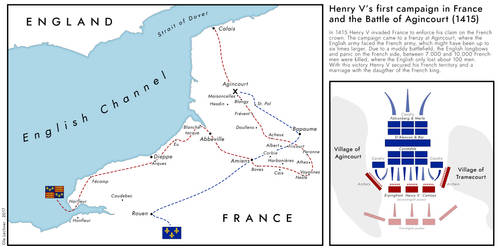 The Battle of Agincourt and Henry V's campaign