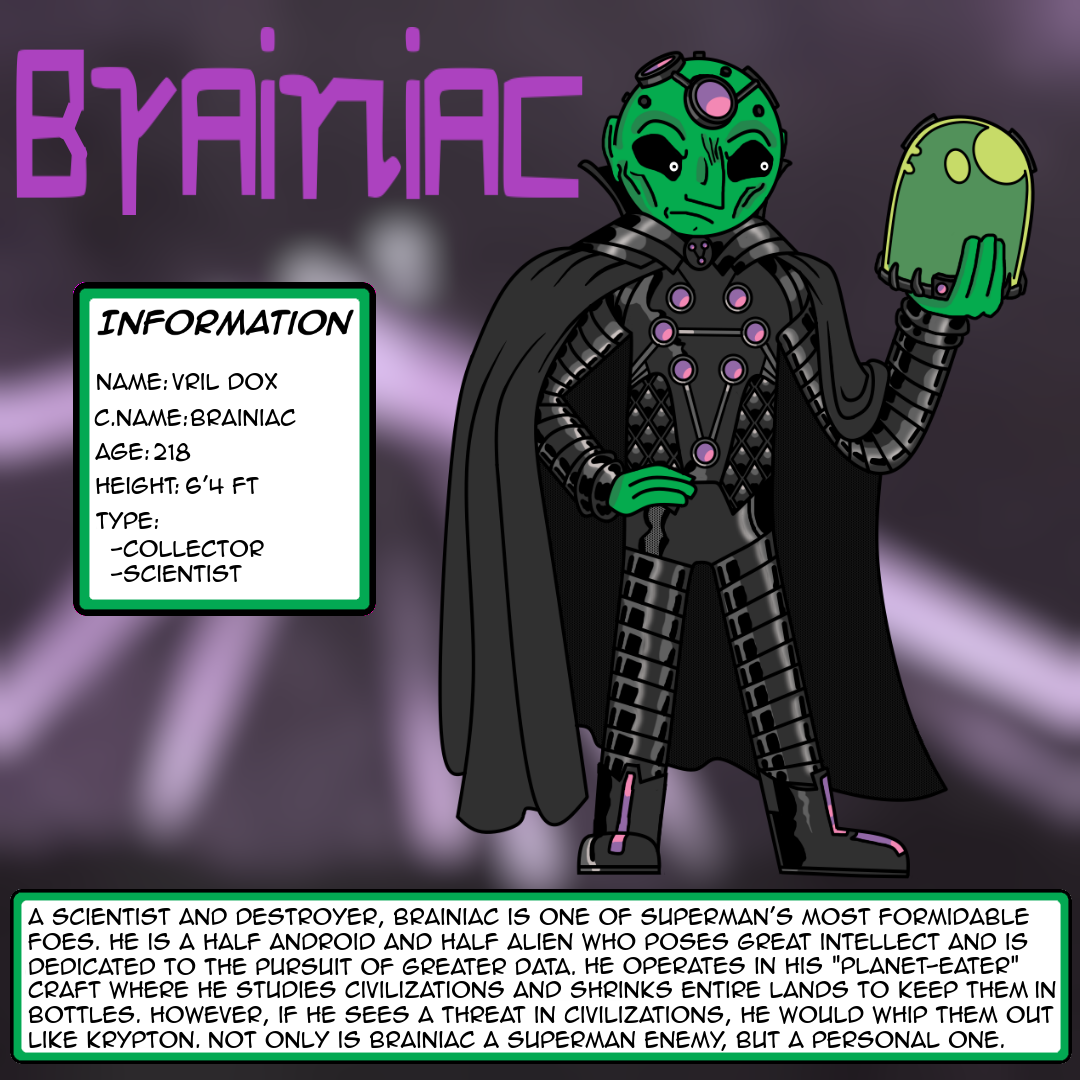 DC Characters Fanarts: Brainiac by Ayham4002 on DeviantArt