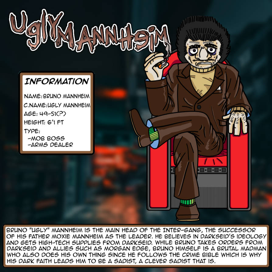 DC Character Fanarts: Ugly Mannheim by Ayham4002 on DeviantArt