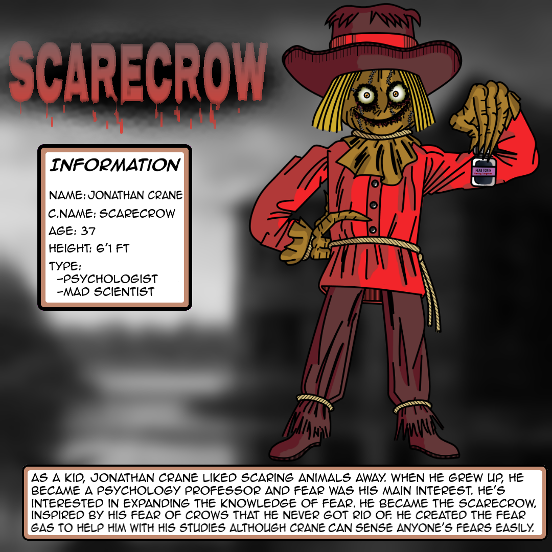 DC Character Fanarts: Scarecrow by Ayham4002 on DeviantArt