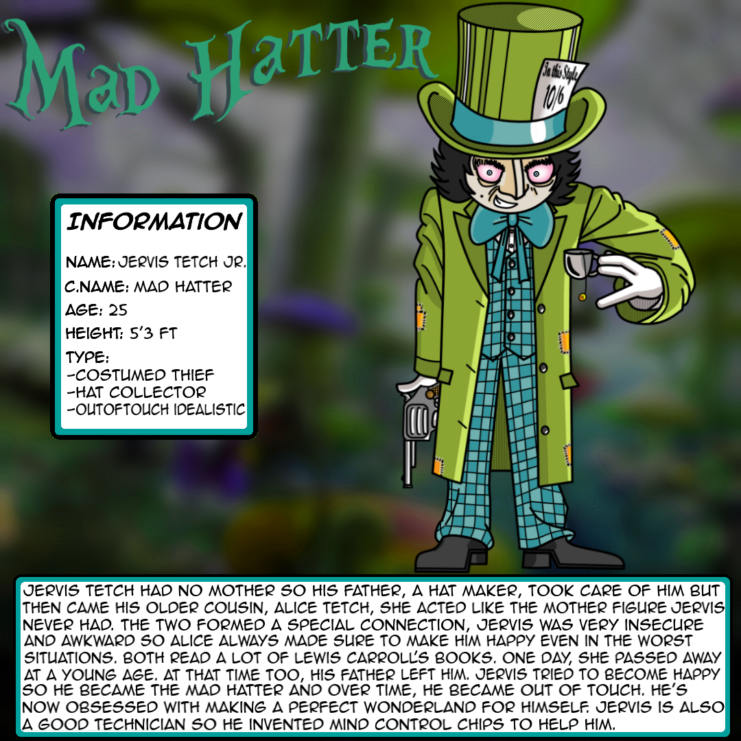 DC Character Fanarts: Mad Hatter by Ayham4002 on DeviantArt