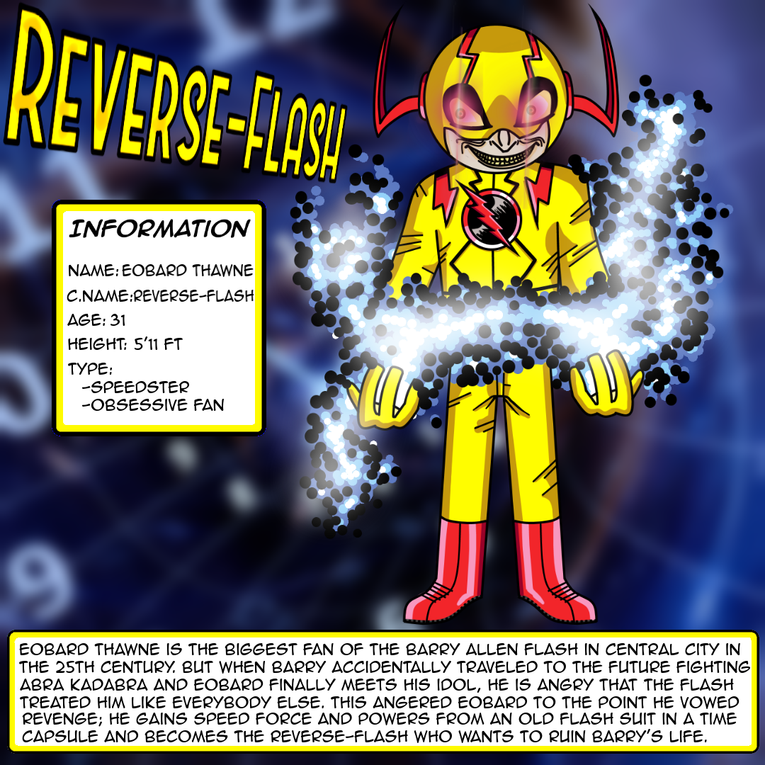 DC Characters Fanarts: Reverse-Flash by Ayham4002 on DeviantArt