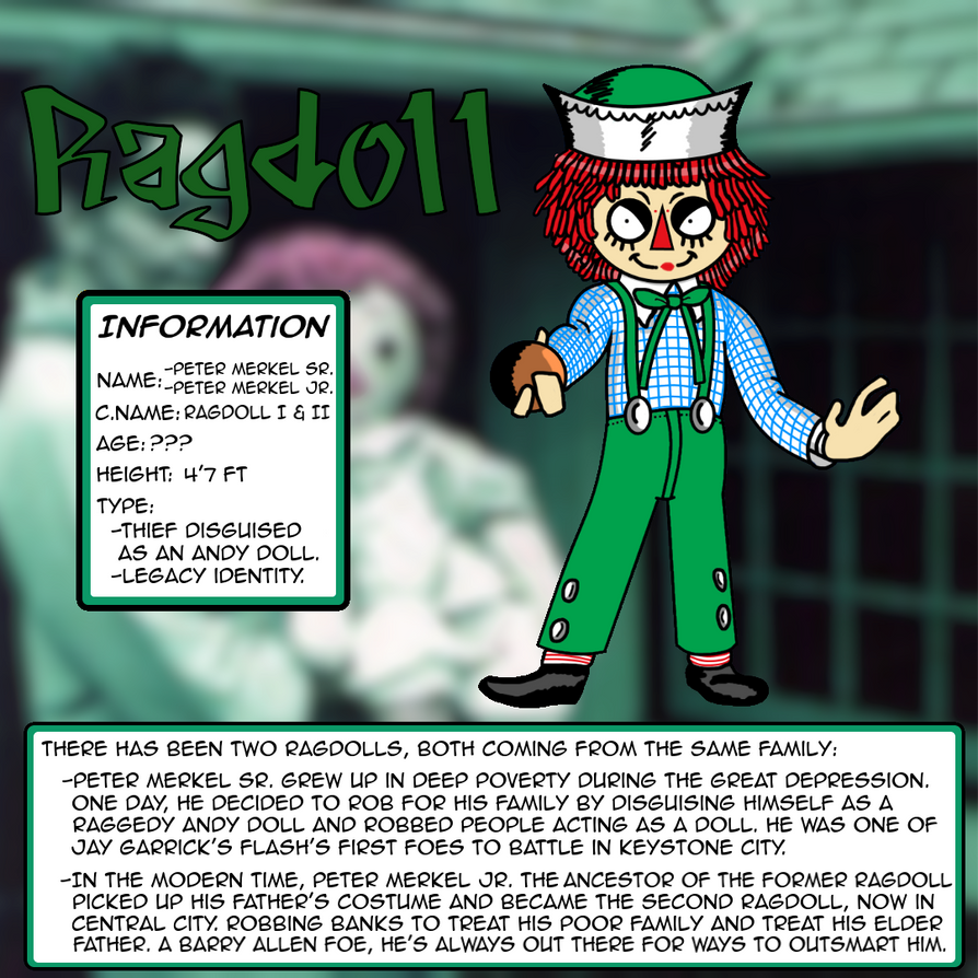 DC Characters Fanarts: Ragdoll by Ayham4002 on DeviantArt