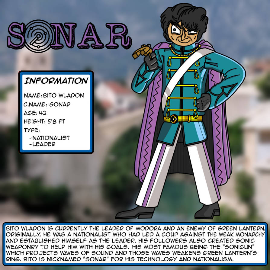 DC Characters Fanarts: Sonar by Ayham4002 on DeviantArt
