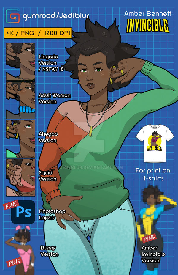 Amber Bennett Invincible Animated Series By Jedyblur On DeviantArt amber-bennett-invincible-animated-series-by-jedyblur-on-deviantart