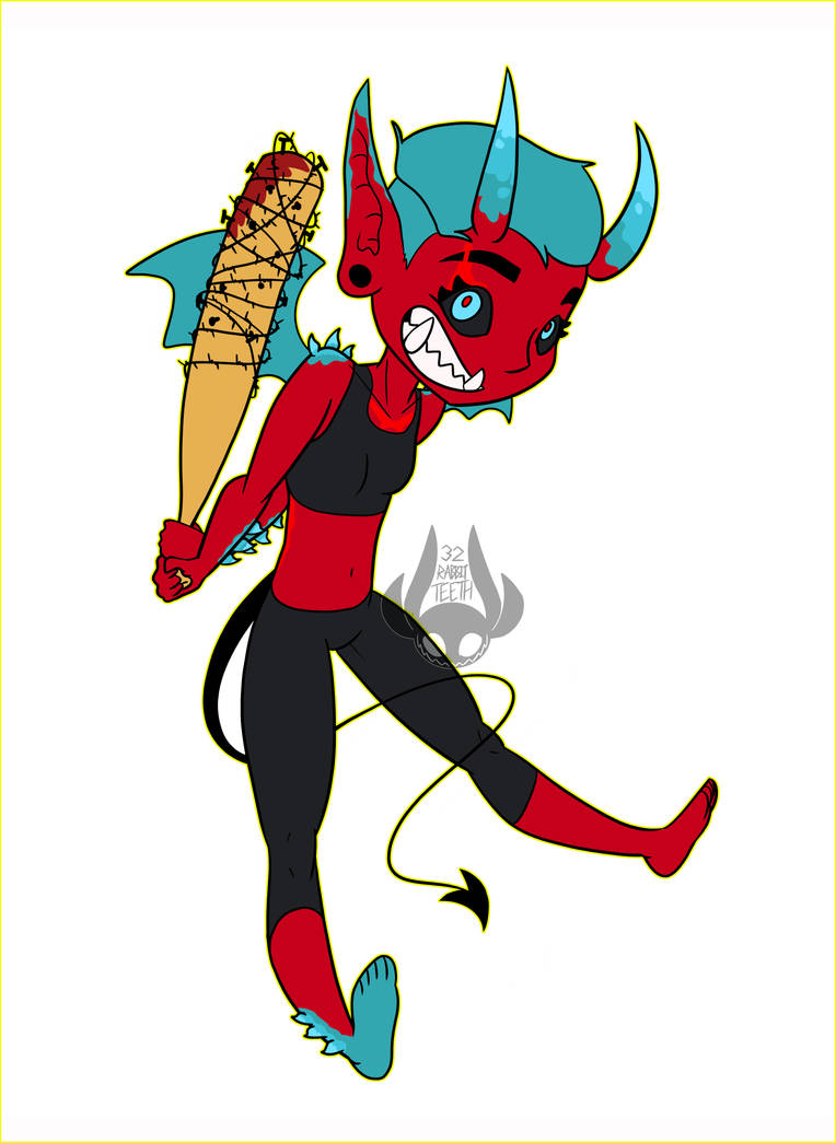 Cartoony imp by 32RabbitTeeth on DeviantArt