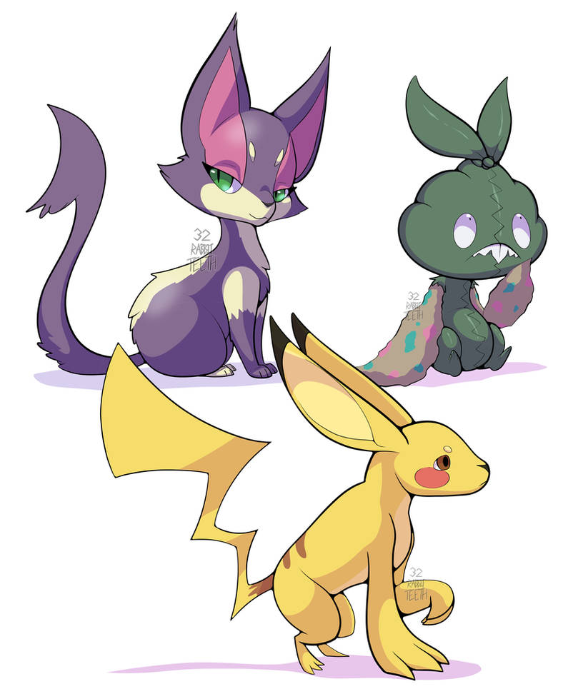 Pokemon Design. Deviantart Pokemon Redesigns by 32RabbitTeeth on DeviantArt
