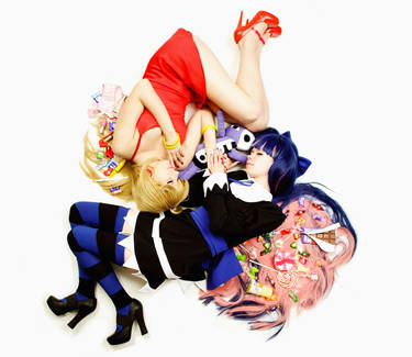 Panty and Stocking cosplay