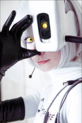 GLaDOS cosplay by Tenori-Tiger