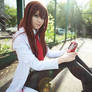 Makise Kurisu cosplay