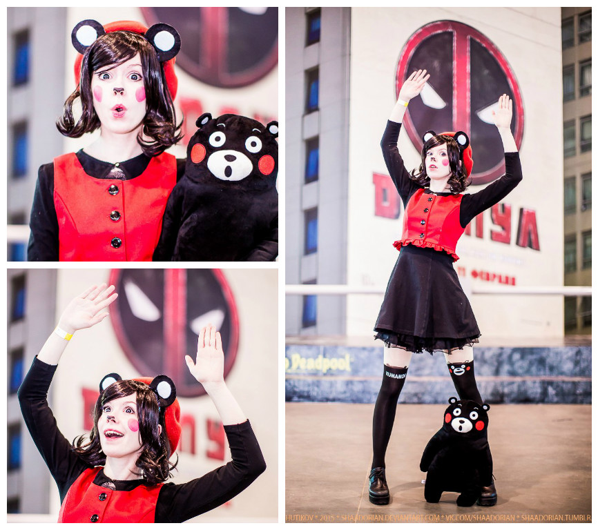 Kumamon cosplay ave satani