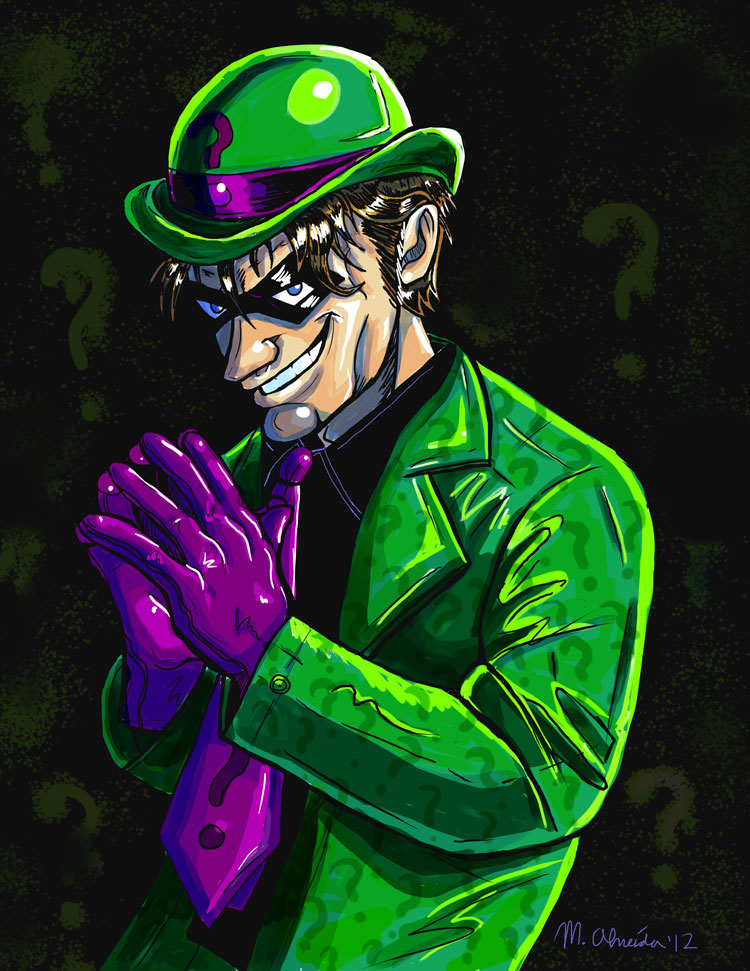 The Riddler by RogueA007 on DeviantArt