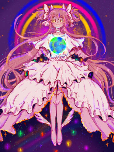 mahou shoujo site coloring by prof-kenny on DeviantArt