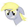 (vectored) derpy expression (pissed off )