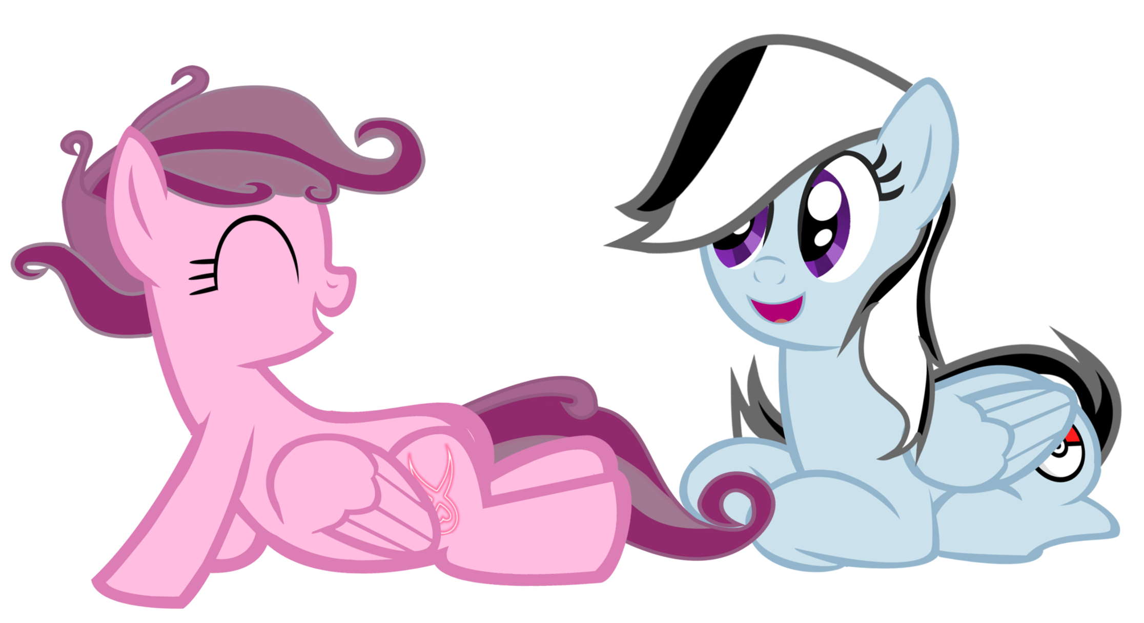 (request)  Rosie Ribbon and Equabelle Hanging out