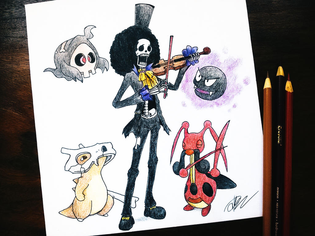 One Piece X Pokemon Brook By Goldprovip On Deviantart One Piece X Pokemon Brook By Goldprovip On Deviantart