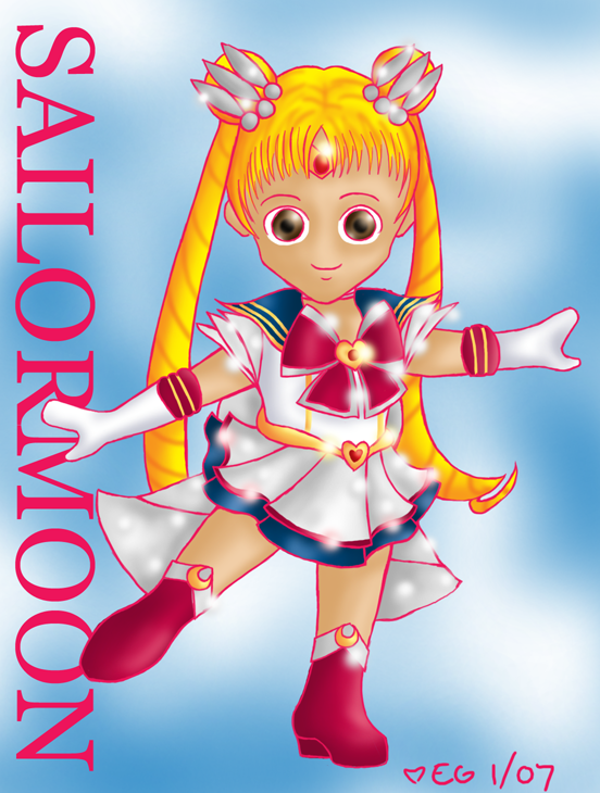 Myu-style SD Super Sailormoon