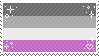 pastel pride stamp - asexual