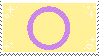 pastel pride stamp - intersex