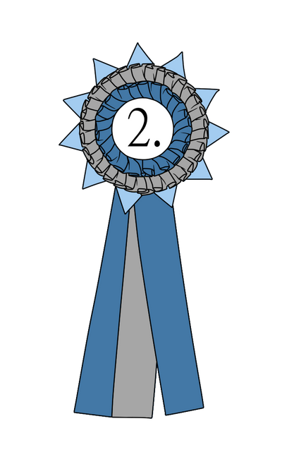 Second Place Ribbon by keeplaughing on DeviantArt