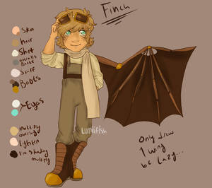 Finch! (official design omg) by lumiifish