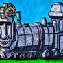Moai-mania: result of TRAINing (Alix)