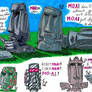 Moai-mania: training (random wordplays)