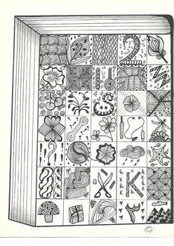 Zentangle art - Source of knowledge